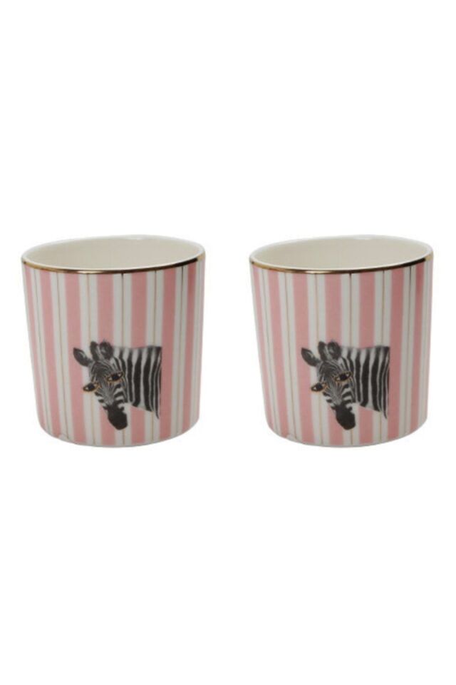 Wild Life Zebra Bardak 230cc 2'li