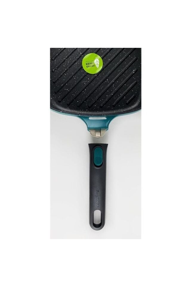 Berghoff Gem Çıkarılabilir Saplı Stay Cool Izgara Kare Tava Yeşil 24 Cm
