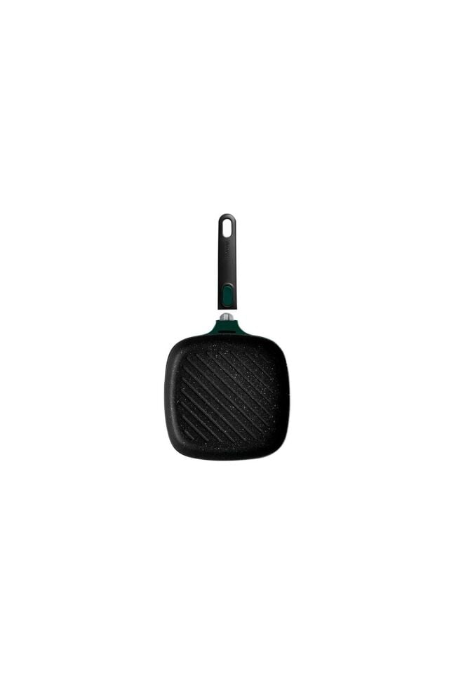 Berghoff Gem Çıkarılabilir Saplı Stay Cool Izgara Kare Tava Yeşil 24 Cm