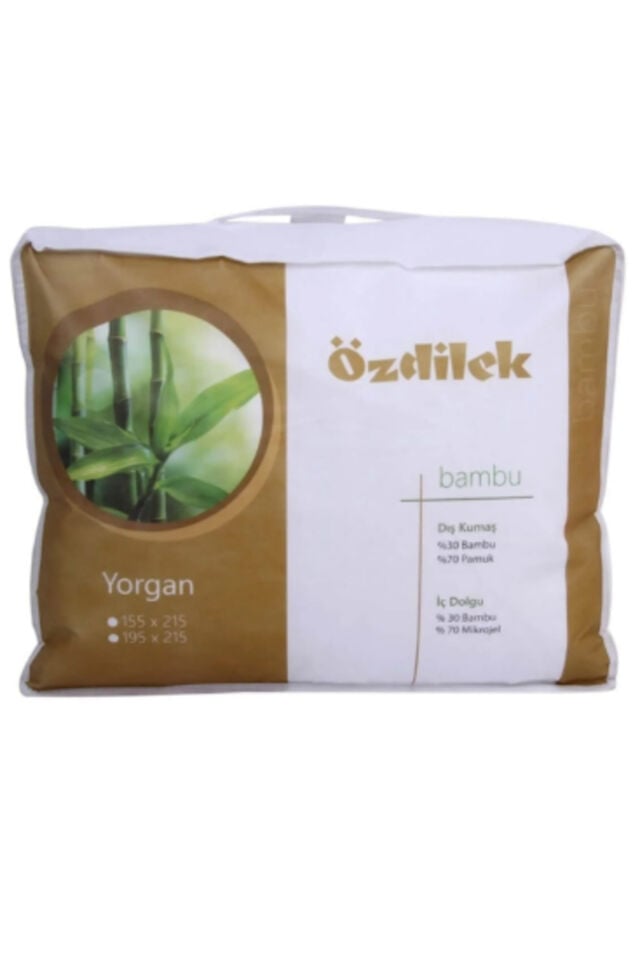 Özdilek Tek Kişilik Bambu Yorgan Bamboo Fiber Antialerjik 155x215