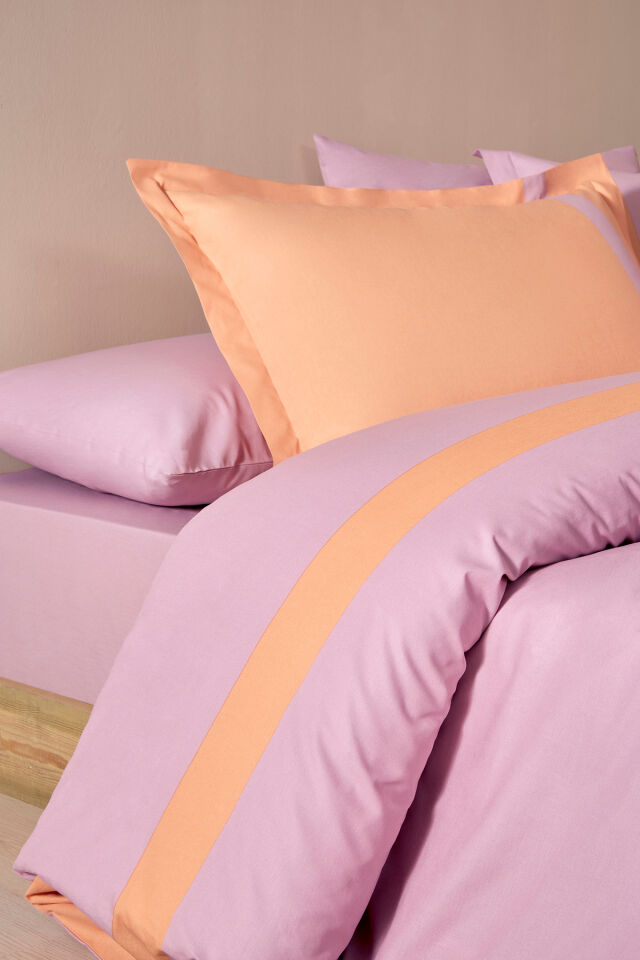Özdilek Colour Stripe Çift Kişilik Nevresim Takımı turkuaz
