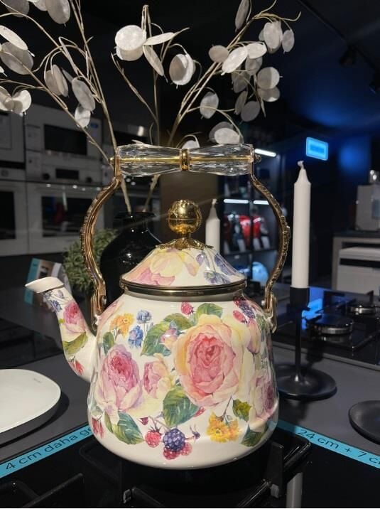 Miss Betty Emaye Demlik-Kettle 2,5 Lt Rose Deluxe MİSS-16895-17