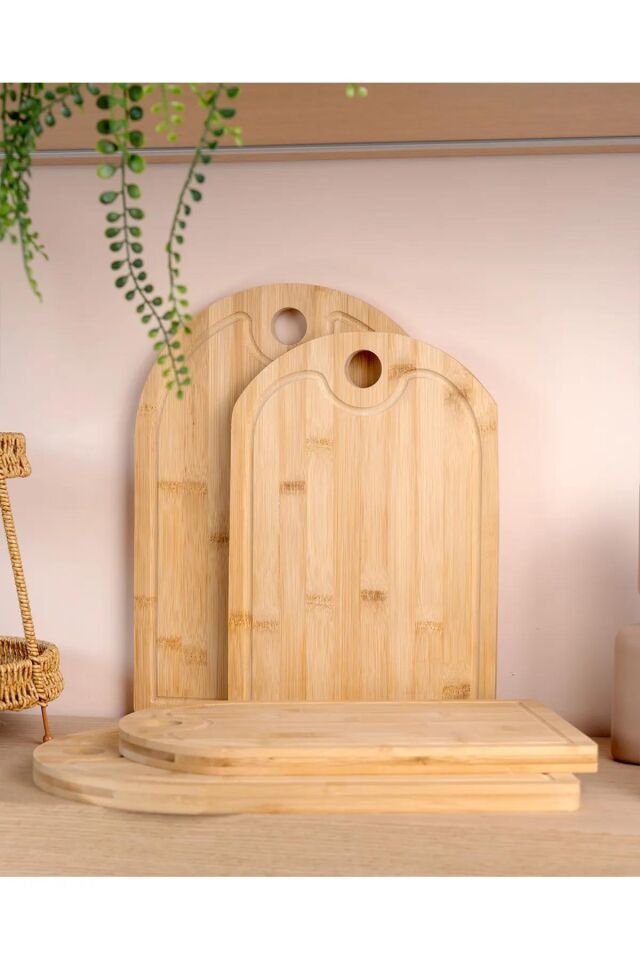 Mien Bambu 2 li Oval Kesim Panosu MİEN-600