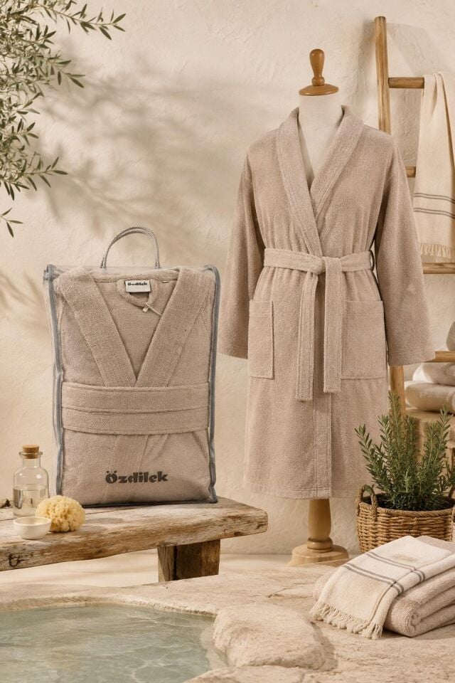 Özdilek Bornoz Soft Rose L Beden