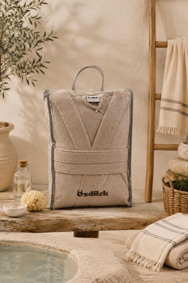 Özdilek Bornoz Soft Rose L Beden