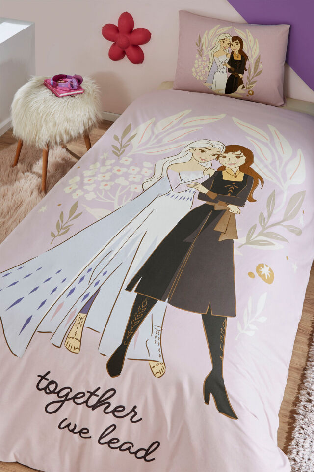 Özdilek Frozen Magical Tek Kişilik Disney Lisanslı Lastikli Çocuk Nevresim Takımı