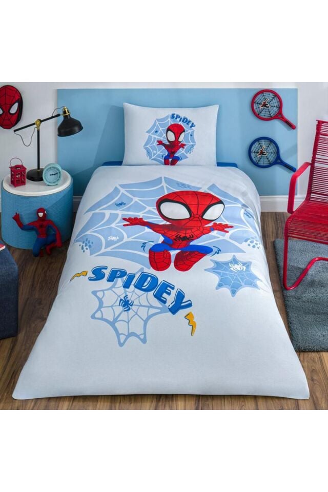 Özdilek Dsny Ranforce TK. Nevresim Takımı Spidey Amazing Gri