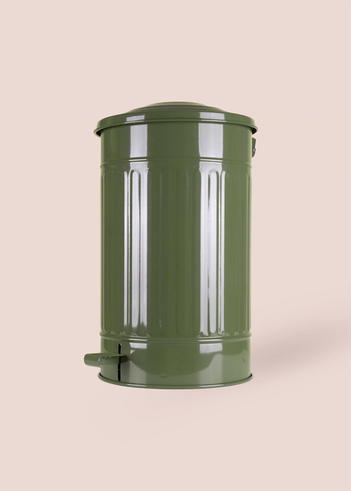 The Mia Çöp Kovası Mutfak 30 Lt Yeşil GLV0771