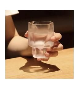 Linanware 2'li Viski/kokteyl Tasarım Cam/dışı Silikon Kaplı Bardak 200 ml DSG-14