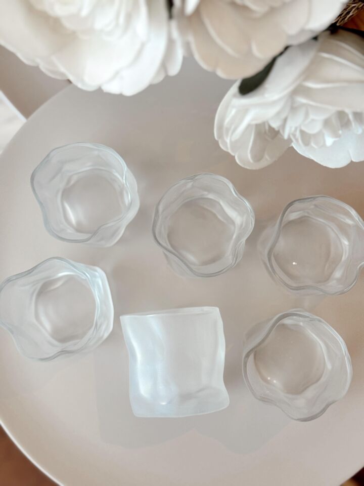 Linanware 6'lı Viski/kokteyl Tasarım Cam/dışı Silikon Kaplı Bardak 200 ml DSG-13