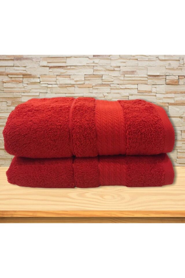 Özdilek Trendy 2 Adet 50*90 El Yüz Havlusu(kırmızı)