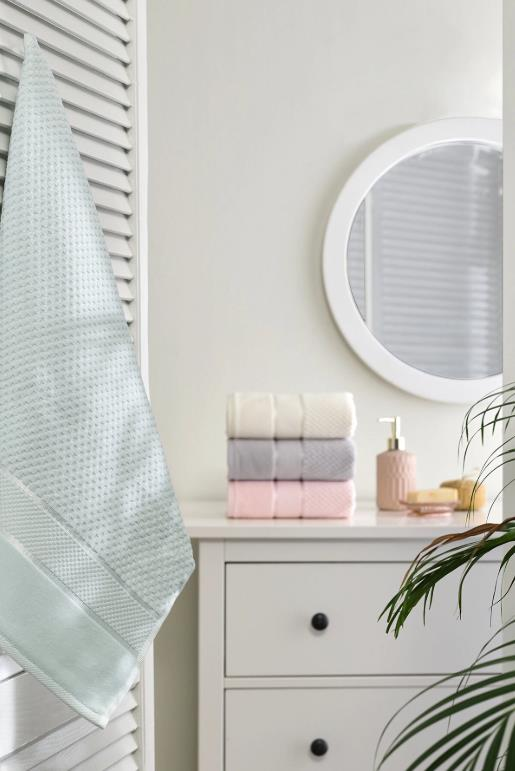 Özdilek Bright 50x90 6 'lı Set Havlu Krem