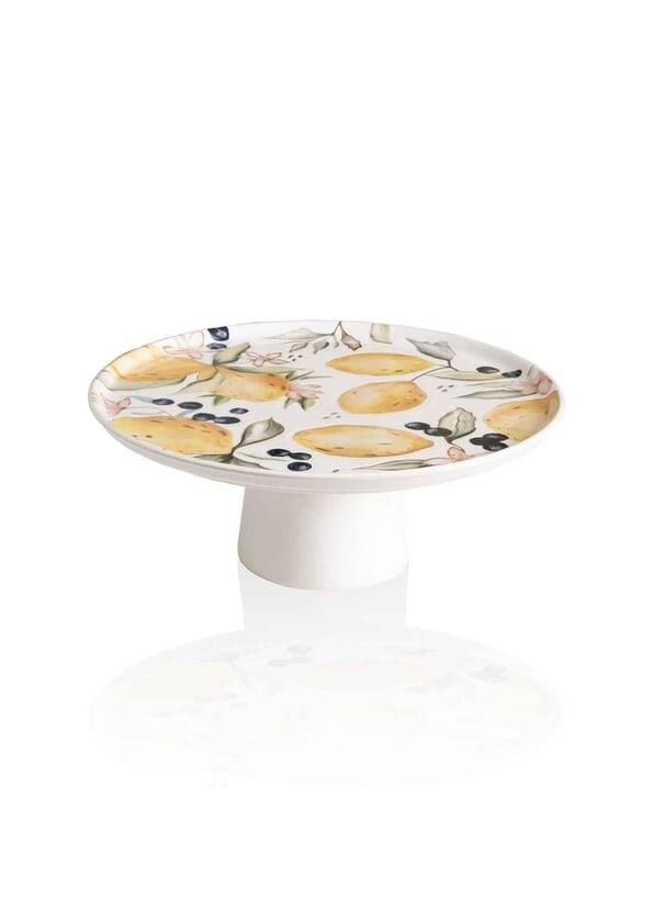 The Mia Limoncello Ayaklı Servis Tabağı 26 CM LMN017
