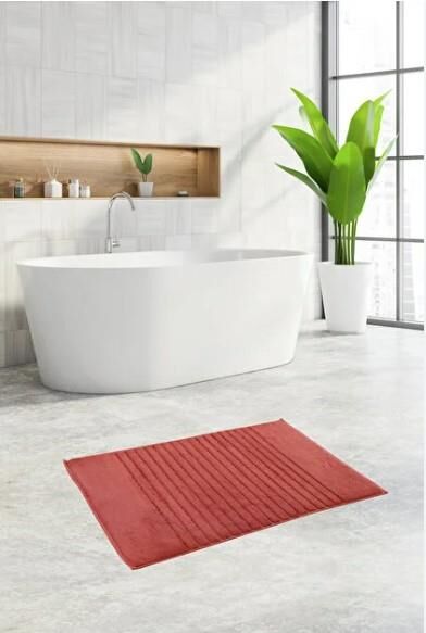 Özdilek Lazy Bambu Ayak Havlusu 50x75 cm Kiremit 2 Adet