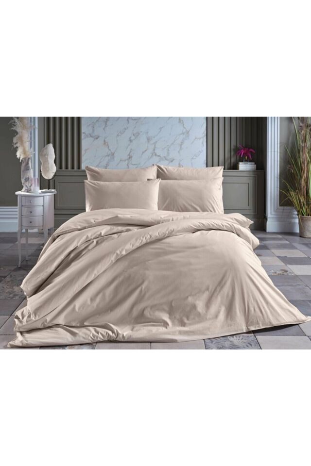 Doqu Home Dreamlife Nevresim Takımı Bej - Çift Kişilik