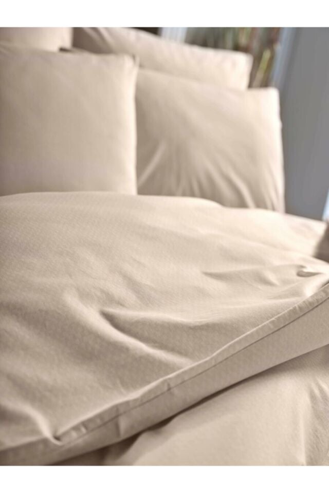 Doqu Home Dreamlife Nevresim Takımı Bej - Çift Kişilik