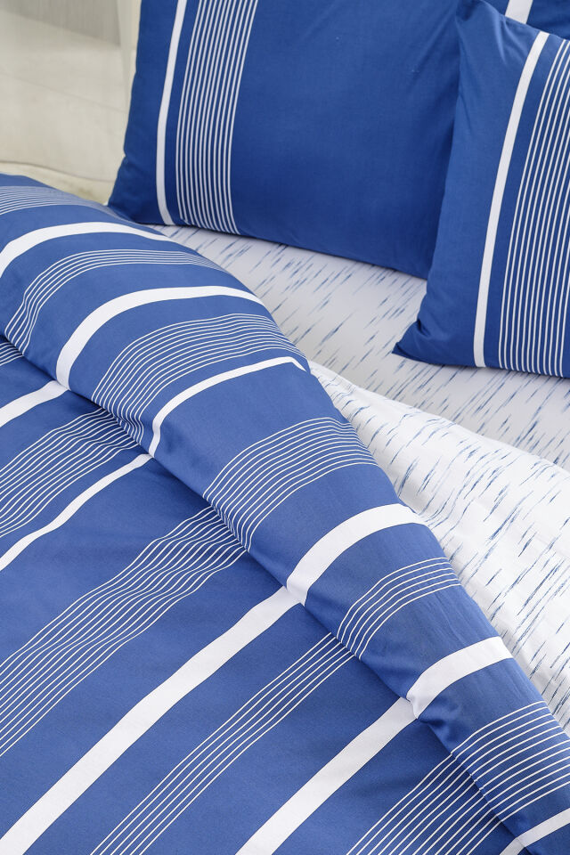 Doqu Home Marine Nevresim Takımı Atlante Çift Kişilik - Lacivert