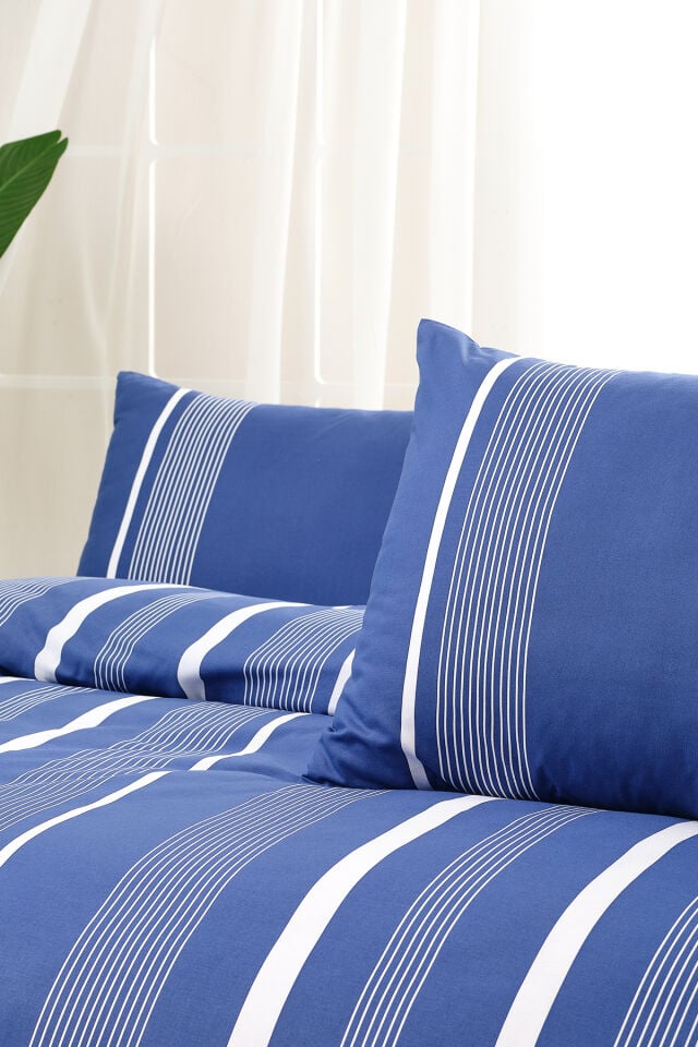 Doqu Home Marine Nevresim Takımı Atlante Çift Kişilik - Lacivert