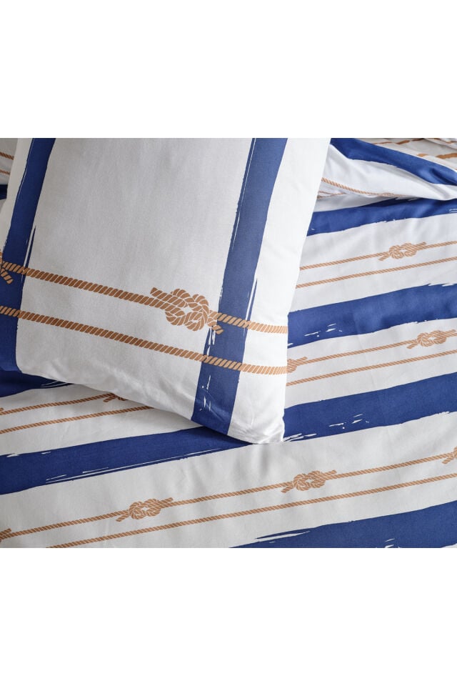 Doqu Home Marine Nevresim Takımı Serene Çift Kişilik - Beyaz