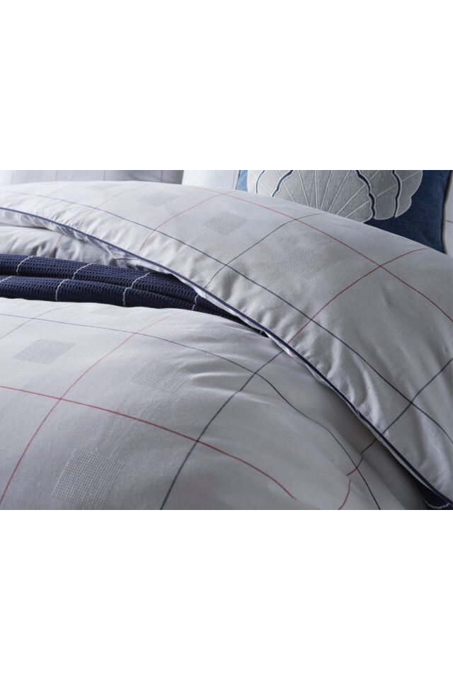 Doqu Home Marine Nevresim Takımı Cruise Tek Kişilik - Beyaz