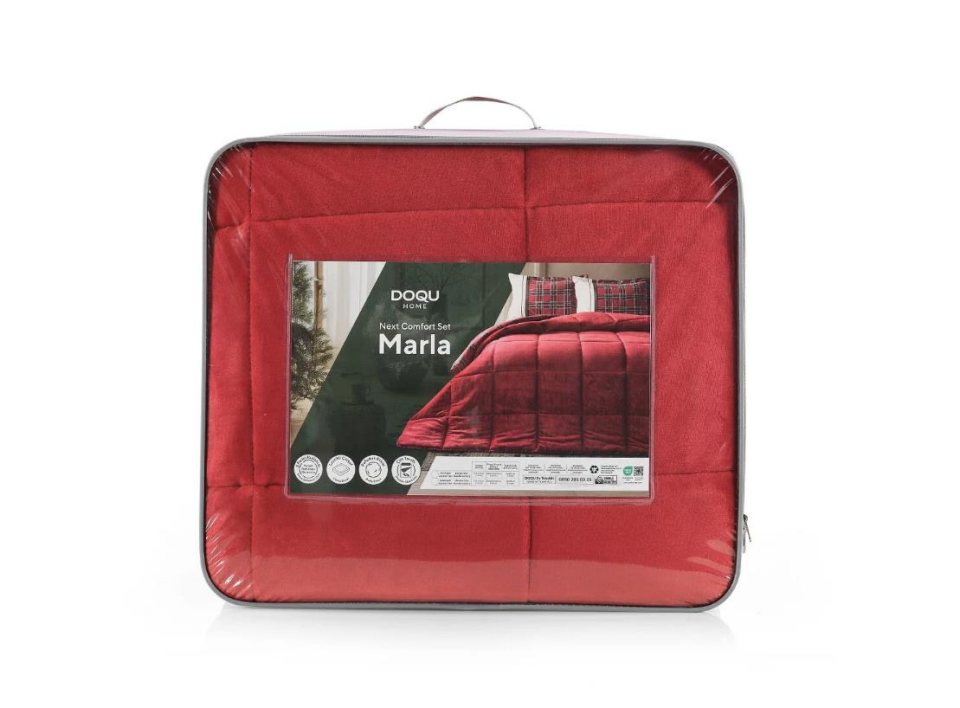 Doqu Home Marla Next Comforter Set Tek Kişilik Nevresim Takımı Yatak Örtüsü Uyku Seti