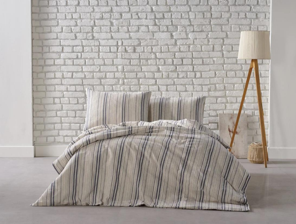 Doqu Home Evlilik Paket Silver Pudra Çeyiz Seti Nevresim Bornoz Seti
