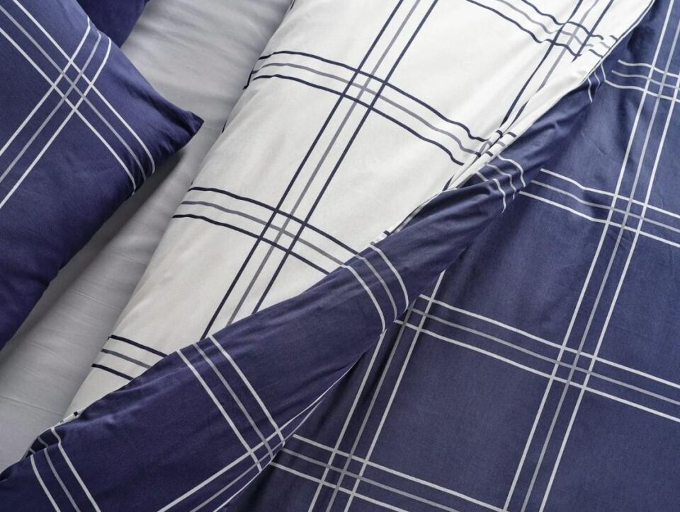 Doqu Home Ranforce Nevresim Takımı Navy Tek Kişilik - Lacivert