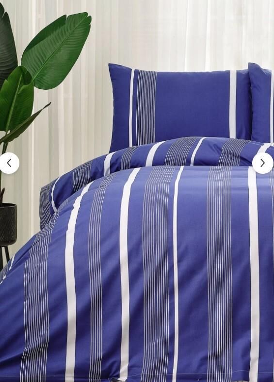 Doqu Home Marine Nevresim Takımı Atlante Tek King Size - Lacivert