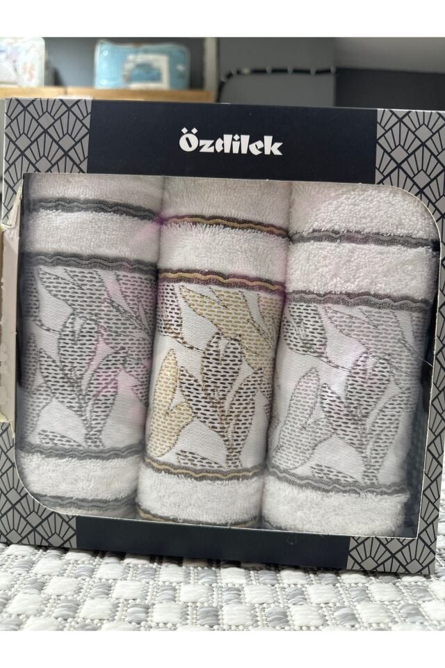 Özdilek Fround 3’lu kutu havlu