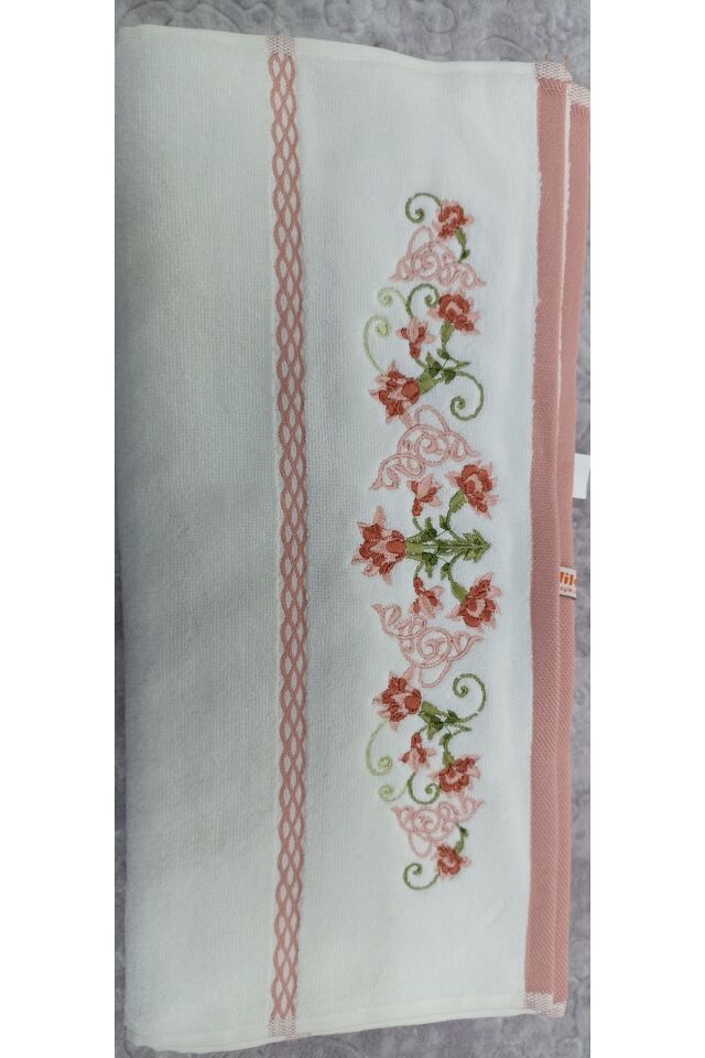 Özdilek Azalea Nakışlı Havlu 50x90 Pembe