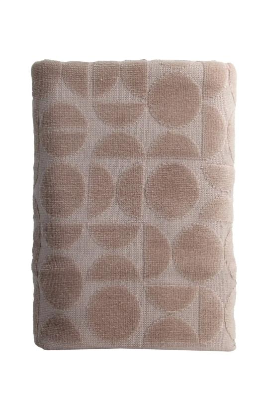 Özdilek Circular Havlu 50x90 cm Bej