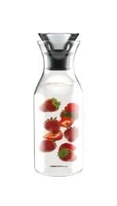 Linanware Karaf Sürahi Cam Şişe Çelik Kapak 1200 ml DSG-28