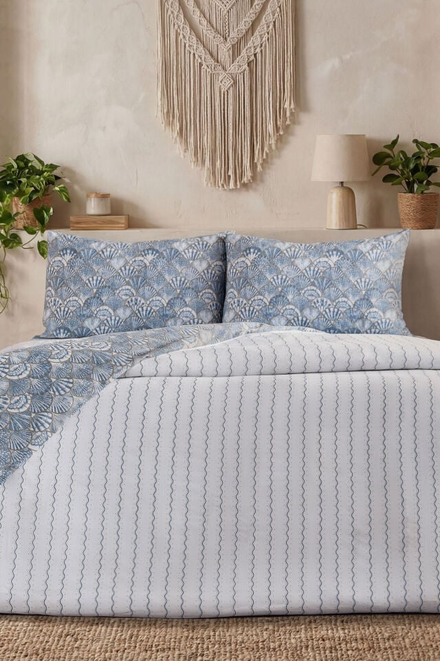 Doqu Home Akdeniz Easy Cotton Nevresim Takımı Tek Fırenze