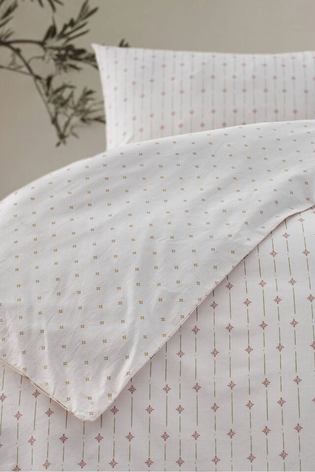 Doqu Home Boho Chic Spring Easy Cot-Nevresim Takımı-Tek-Ravel