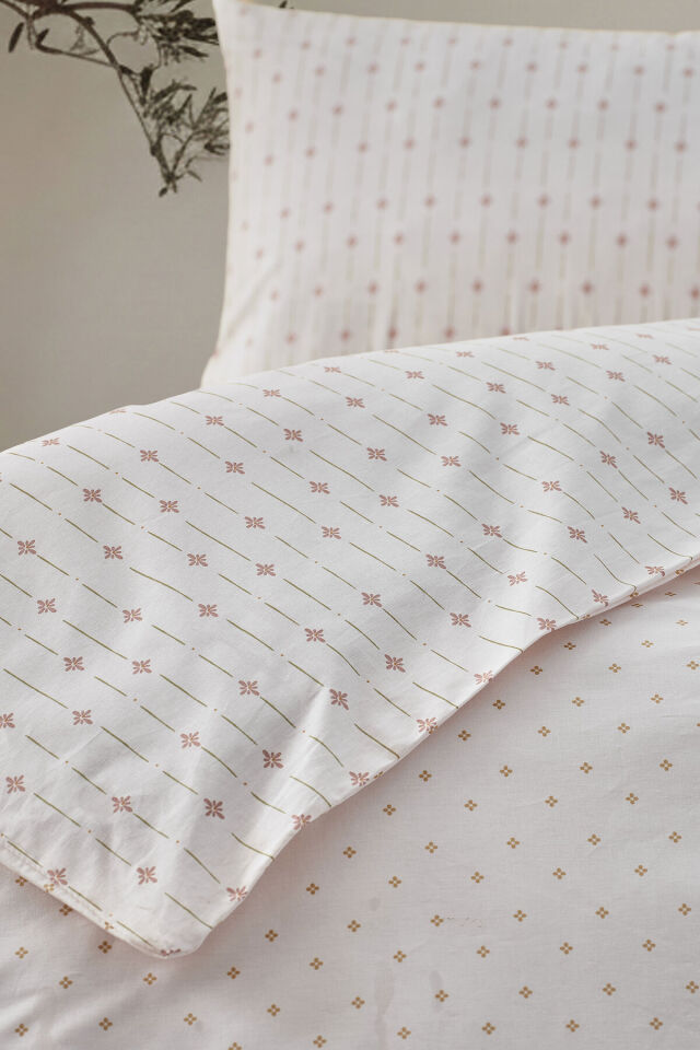 Doqu Home Boho Chic Spring Easy Cot-Nevresim Takımı-Tek-Ravel