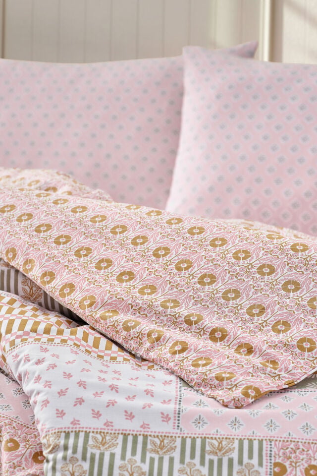 Doqu Home Boho Chic Spring Festıval-Nevresim Takımı-Tek-Upsala