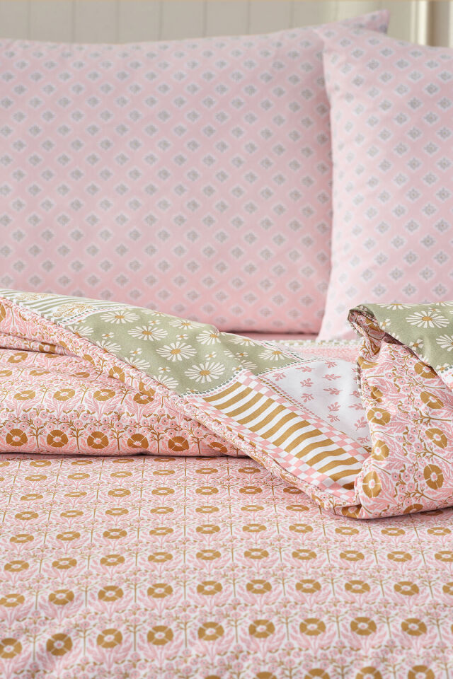 Doqu Home Boho Chic Spring Festıval-Nevresim Takımı-Tek-Upsala