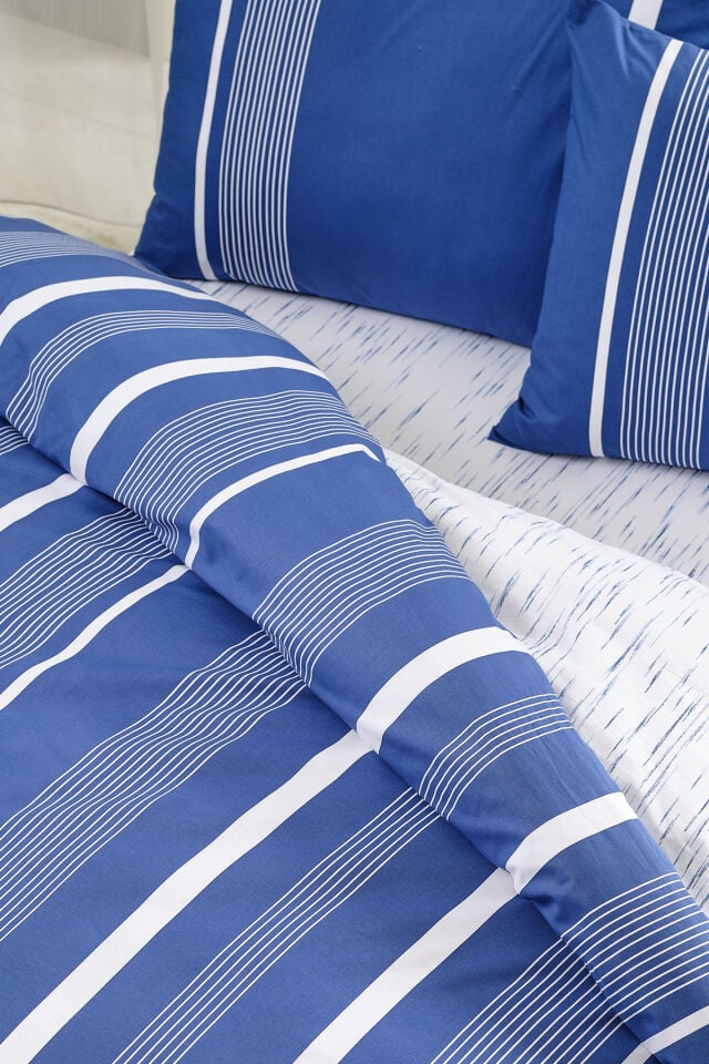 Doqu Home Marine Nevresim Takımı Atlante Tek Kişilik - Lacivert