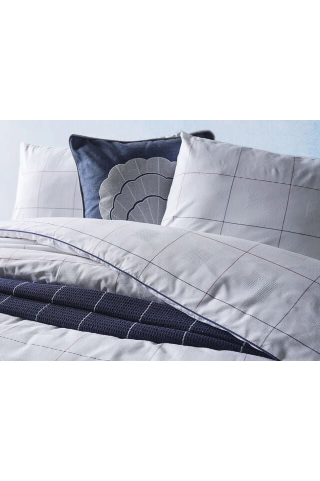 Doqu Home Marine Nevresim Takımı Cruise Tek Kişilik - Beyaz
