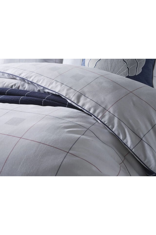 Doqu Home Marine Nevresim Takımı Cruise Tek Kişilik - Beyaz