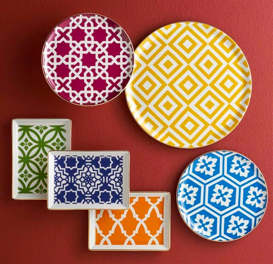 Porland Morocco 18 Parça 6 Kişilik İkram ve Kahvaltı Takımı 04A+P021276