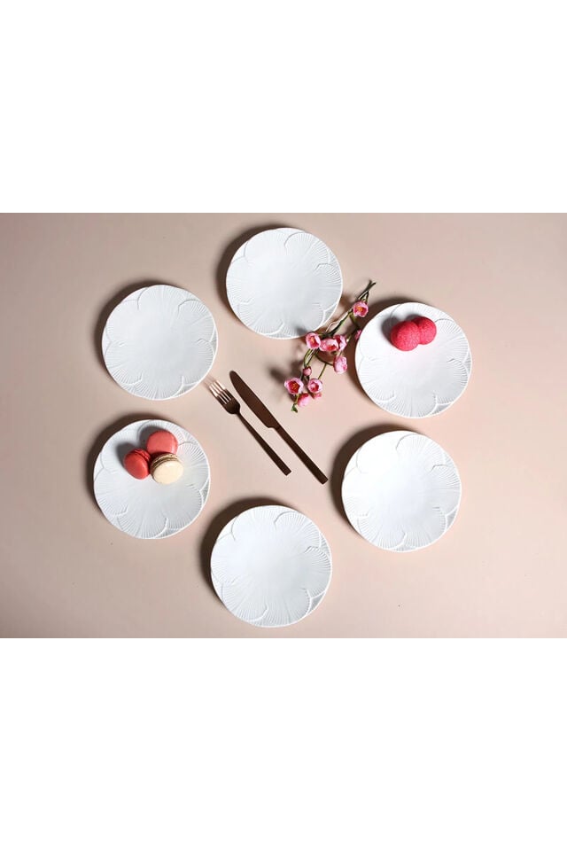 Porland Varia Alumilite 6'lı Pasta Tabak Seti Çap 17cm 04PLM005618