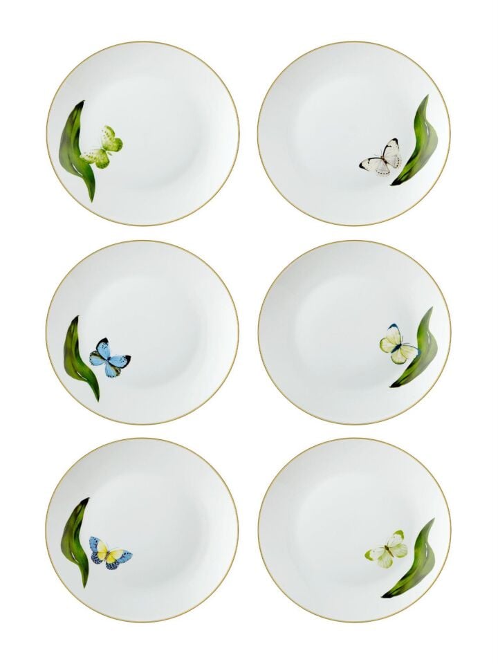 The Mia Folium Pasta Tabağı 6 Kişilik DNR0063