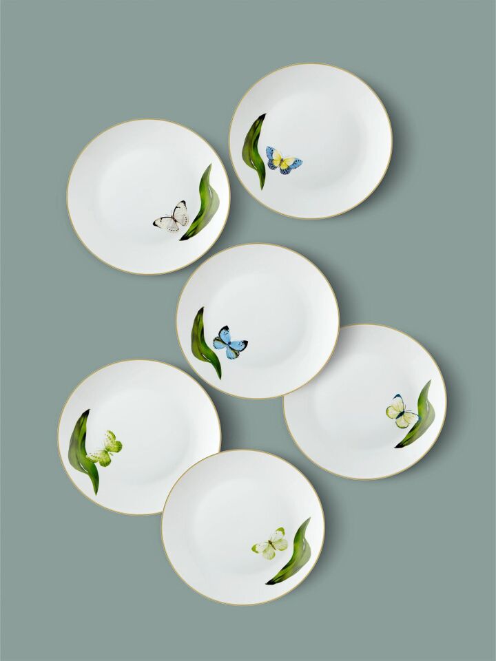 The Mia Folium Pasta Tabağı 6 Kişilik DNR0063