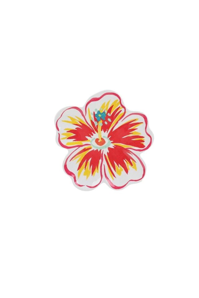 Lucky Art Tropea Melamin 20 cm 2'li Çiçek Tabak Seti DIO30041