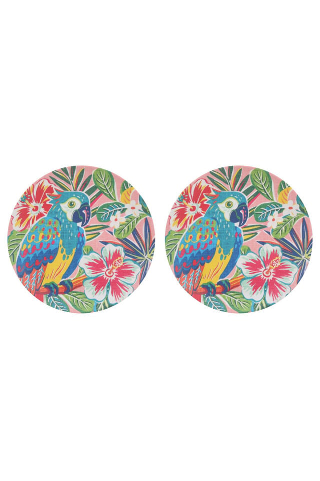 Lucky Art Tropea Melamin Tabak Seti 19cm (2'li) DIO30039