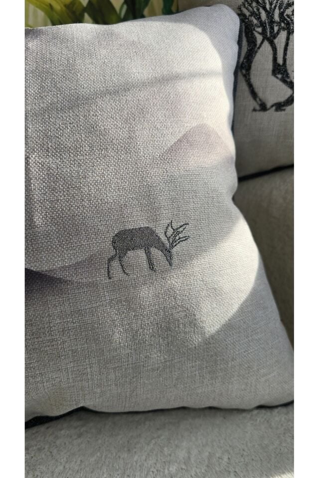 Özdilek Sparkle Winter Kırlent Kılıfı 2 li (Nakış İşlemeli)