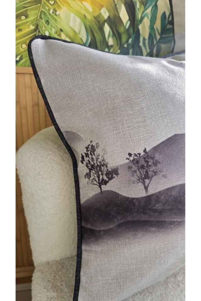 Özdilek Sparkle Winter Kırlent Kılıfı 2 li (Nakış İşlemeli)