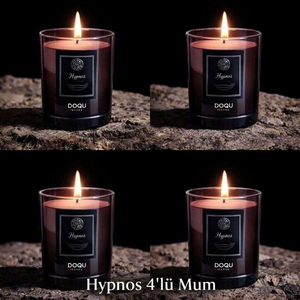 Doqu Home New Hypnoz Kokulu Mum Saydam - 170 gr 4'lü