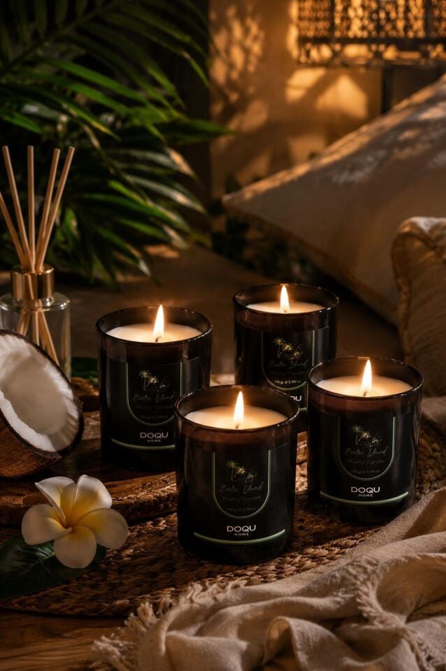 Doqu Home Exotic Island Kokulu Mum Saydam - 170 gr 4'lü